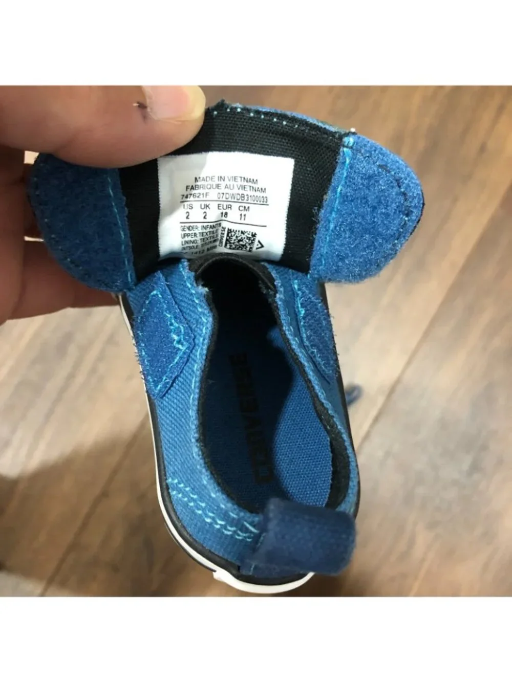 Converse Infant Baby Kids Unisex Iguana Lizard Dinosaur Shoes Sz 2 | 11cm